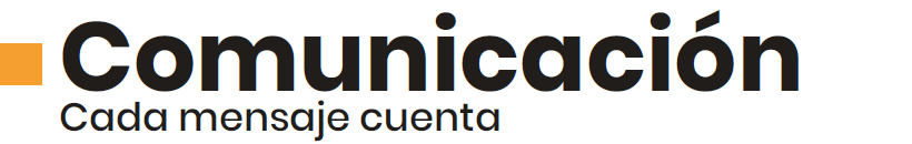 Comunicación - Cada mensaje cuenta